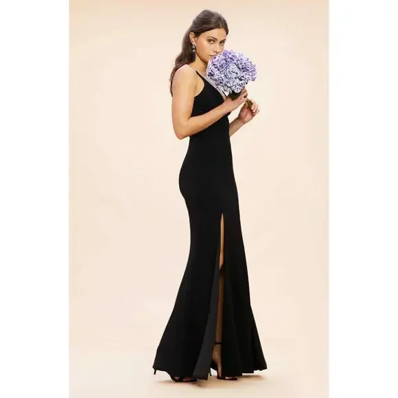 strapless open back dress Iris Gown  Dress the Population